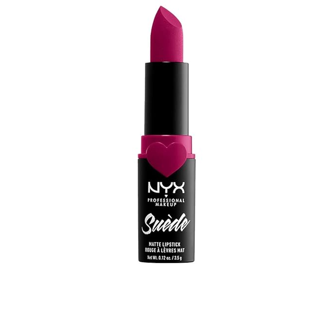 Nyx Professional Makeup Mate Suede Lápiz Labial en Barra Matte, Tono Sweet Tooth, 3.5 g/0.12 oz, Paquete de 1